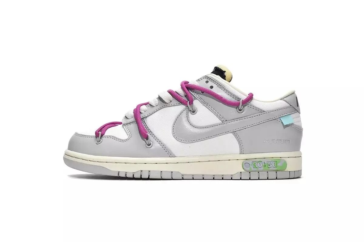 Nike SB Dunk Low x KAWS Gray Pink Sneakers