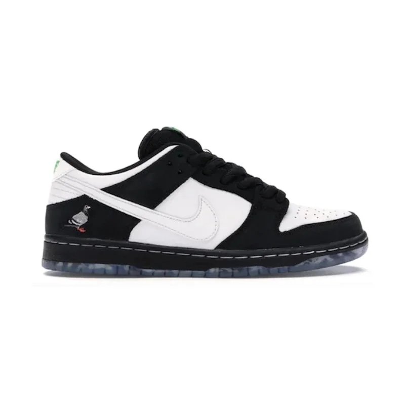 Nike SB Dunk Low Pigeon Black/White Sneakers - 1