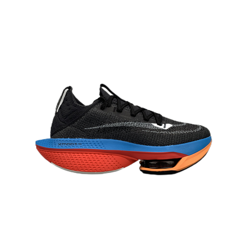 Nike ZoomX Vaporfly Next% 2 Black/Blue/Red Running Shoes - 10