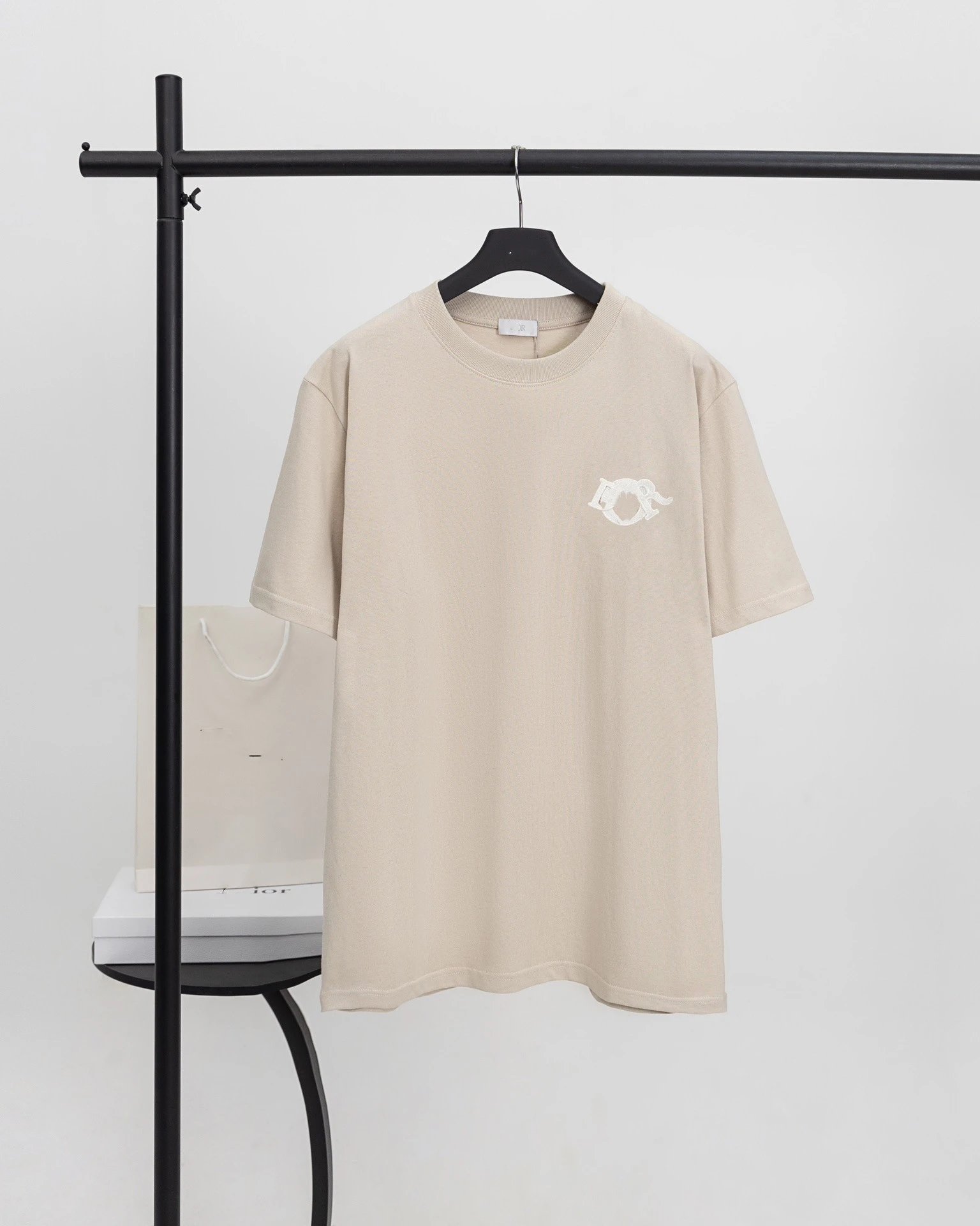 Dior Oblique Logo T-Shirt Beige T-Shirt - 13