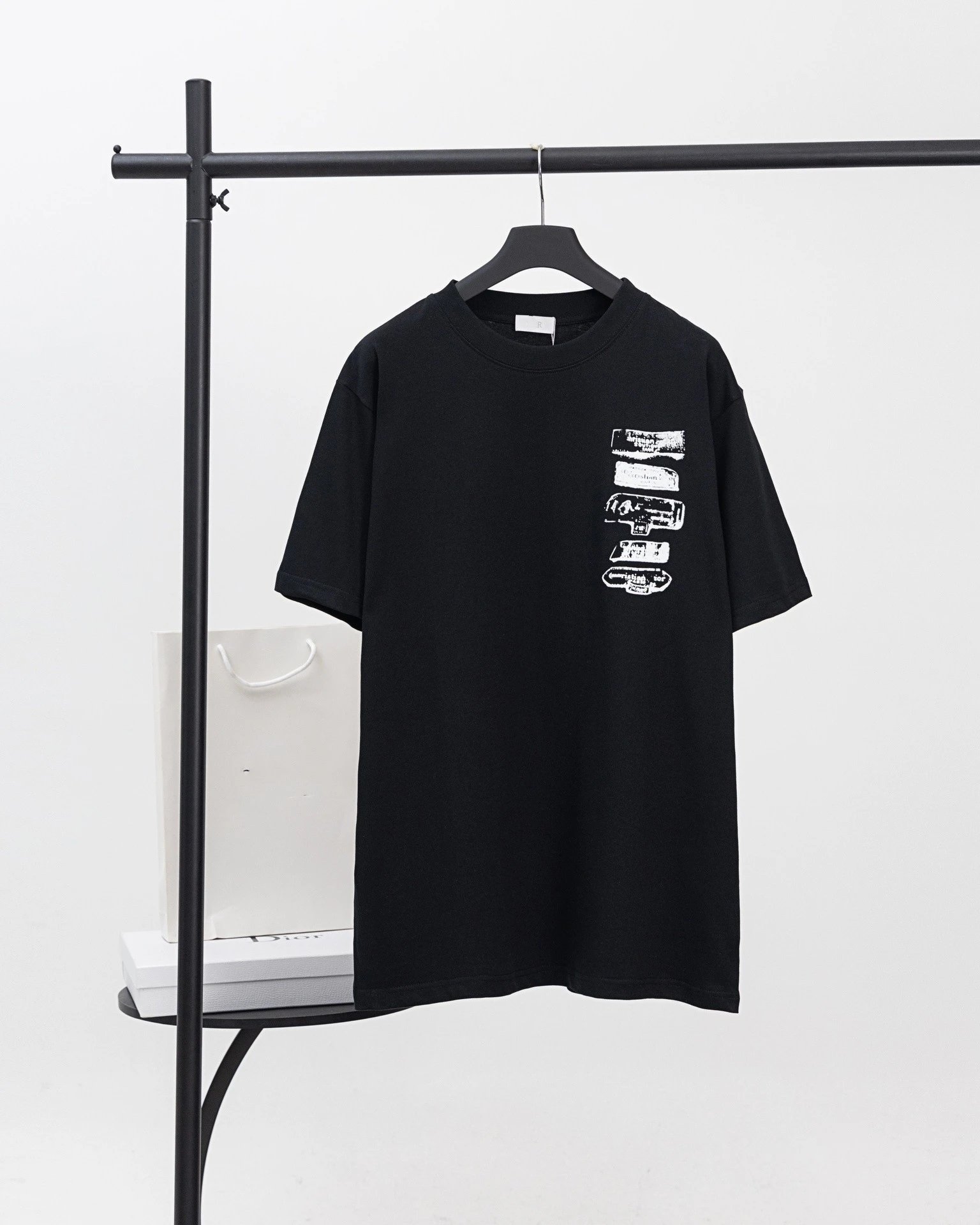 Dior Oblique Logo T-Shirt Beige T-Shirt - 15