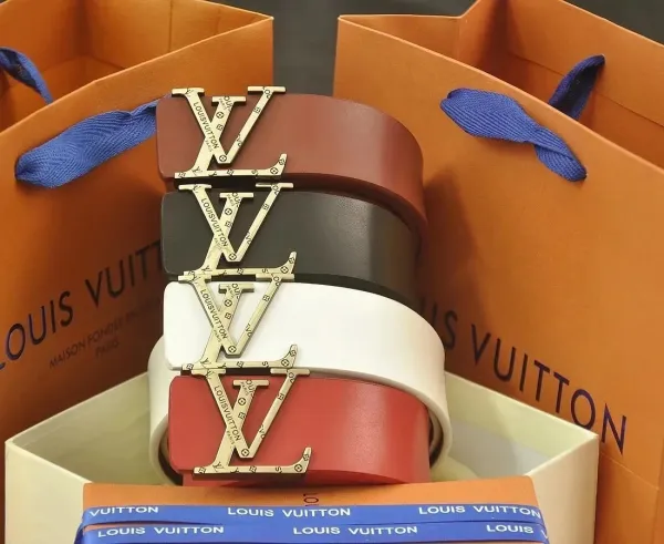 Louis Vuitton LV Initiales Belt Buckle Set Black Accessories - 3
