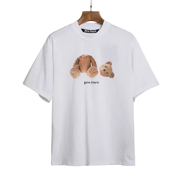 Palm Angels Teddy Bear Graphic Black T-Shirt - 22