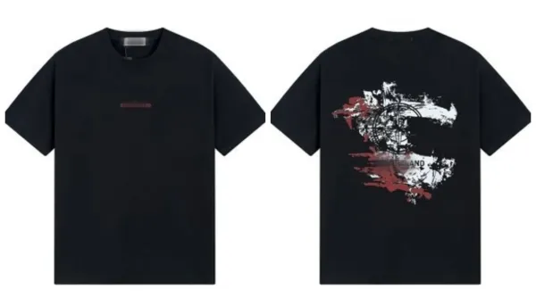 Stone Island Print T-Shirt White T-Shirt - 10