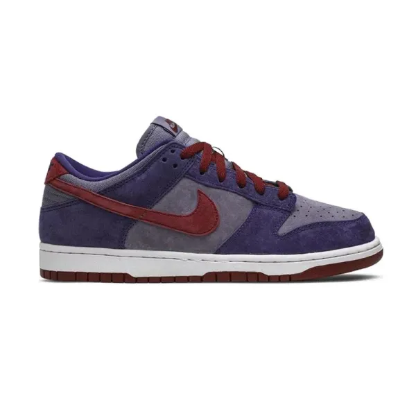 Nike SB Dunk Low Purple Suede Sneakers - 1