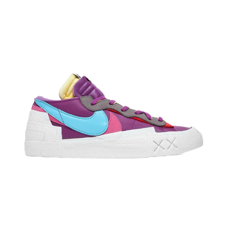 Nike x Sacai Blazer Low Multicolor Sneakers - 4