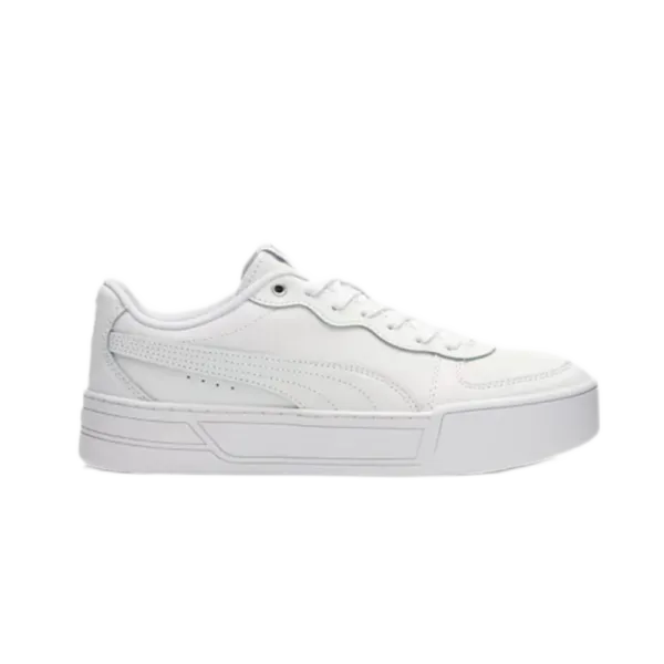 Puma Cali Bold White with Iridescent Logo Sneakers - 2