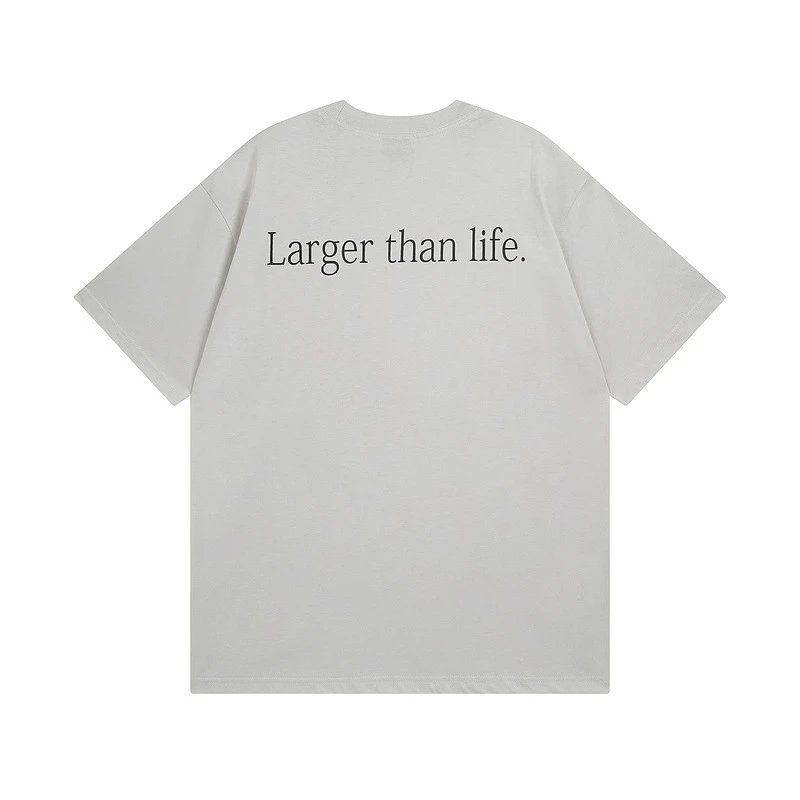 Lenciaga The Carrie Graphic T-Shirt Gray - 4
