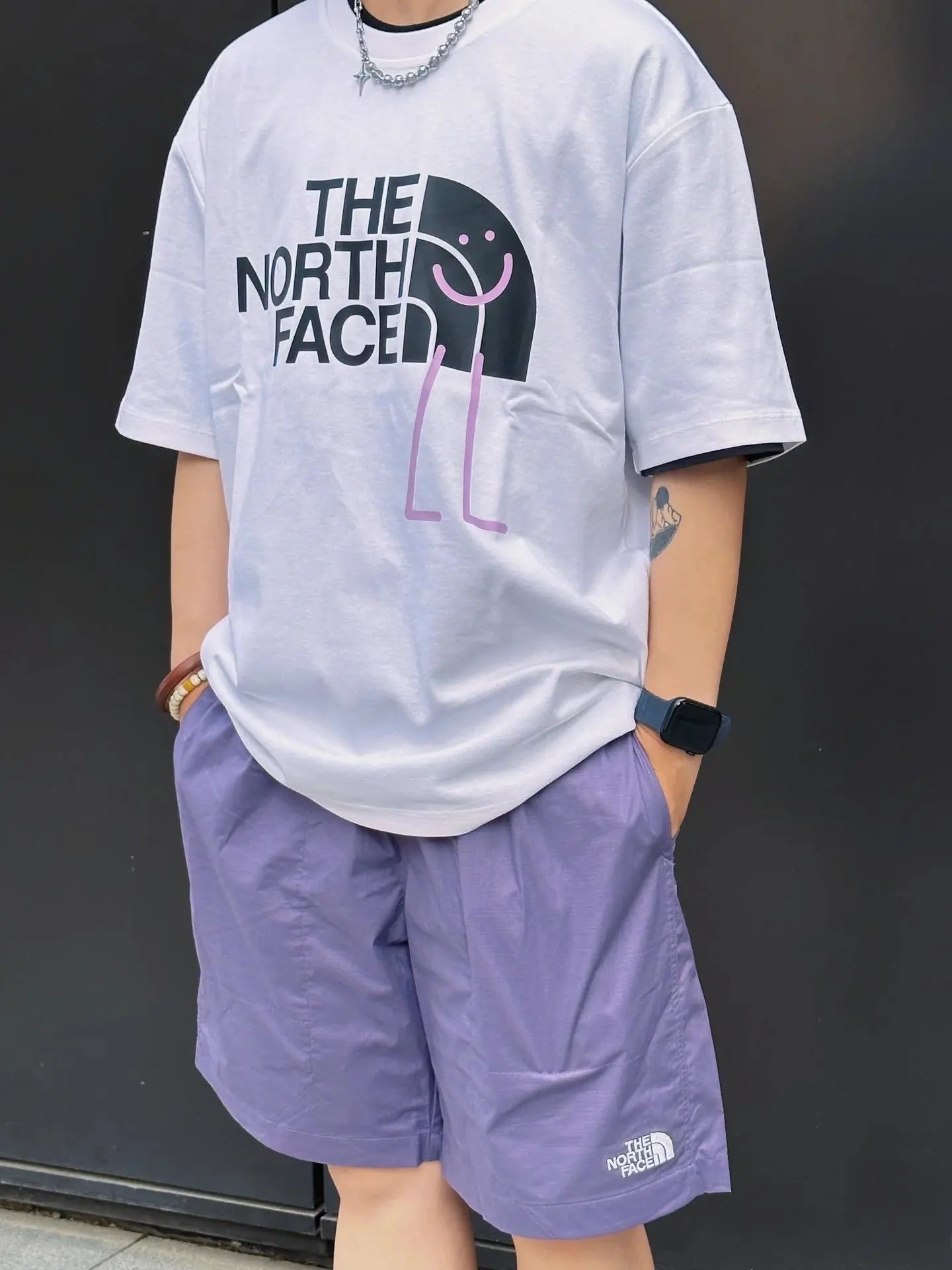 The North Face Utility Shorts Light Blue Shorts - 5