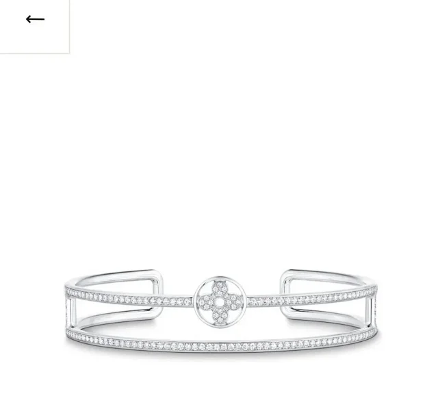 Louis Vuitton Jewelry Monogram flower charm product detail image 2