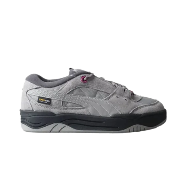 Puma X Alpina Pro Gray Suede Sneakers - 1