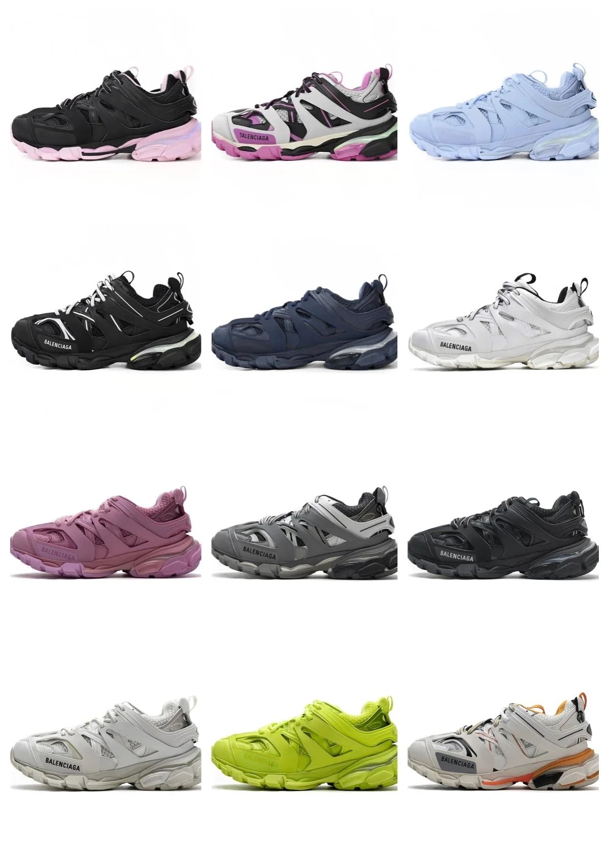 Balenciaga Track 2 Navy Sneakers - 2