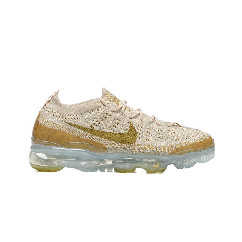 Nike Air VaporMax Flyknit 2 Gold Beige Sneakers - 12