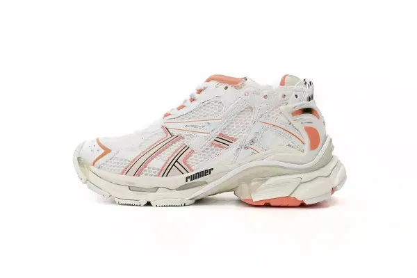 Asics Gel-Kayano 14 Runner White Peach Sneakers - 1