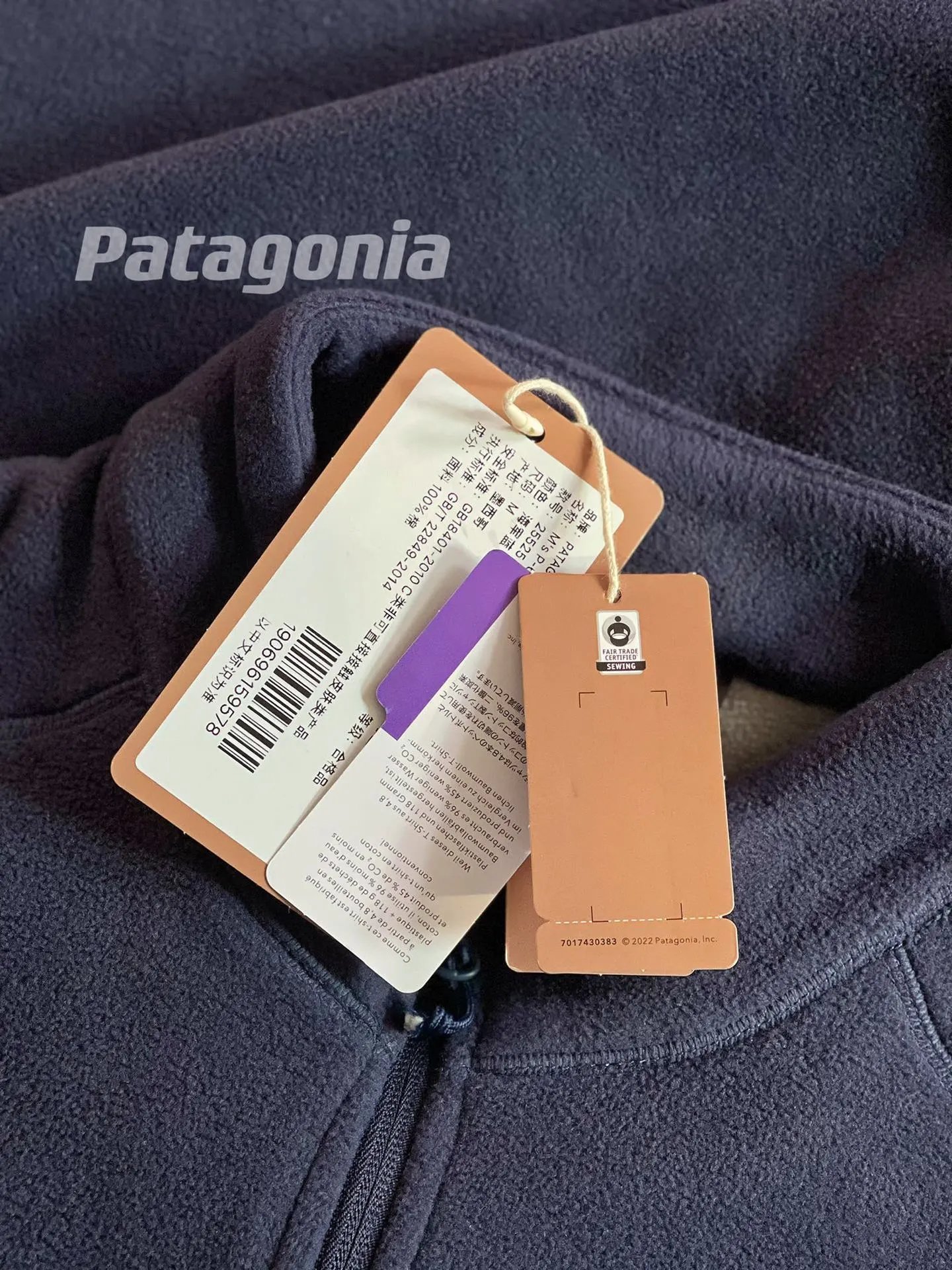 Patagonia M's P-6 Logo Better Sweater Men's Knit Fleece Jacket Charcoal Gray - 9