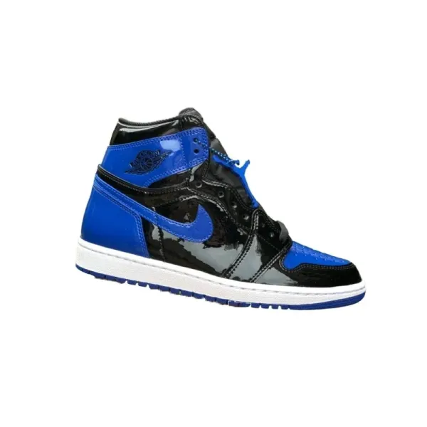 Air Jordan 1 High OG Patent Leather Royal Blue Sneakers - 1