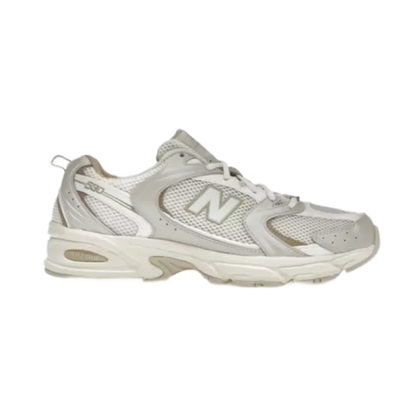 New Balance 530 White Beige Sneakers - 1