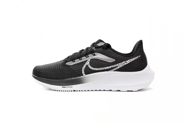 Nike Air Zoom Pegasus 39 Black/White Running Shoes - 1