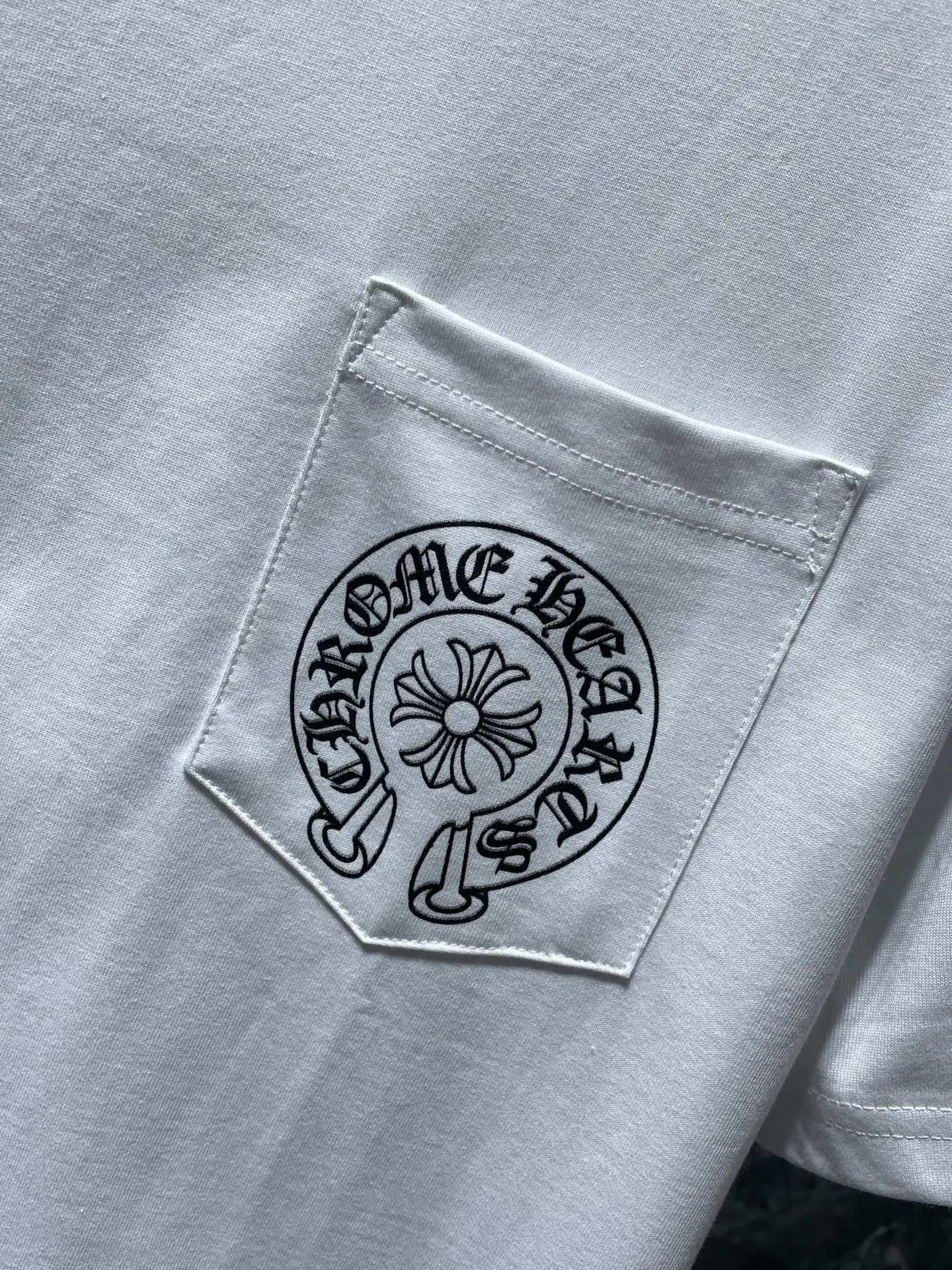 Chrome Hearts Floral Crest Black T-Shirt - 36