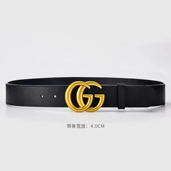 Gucci Bee Motif GG Supreme Belt Black/Gray - 9