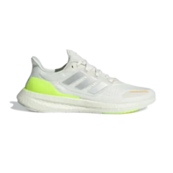 Adidas Ultraboost Light White Lime Green Running Shoes - 18