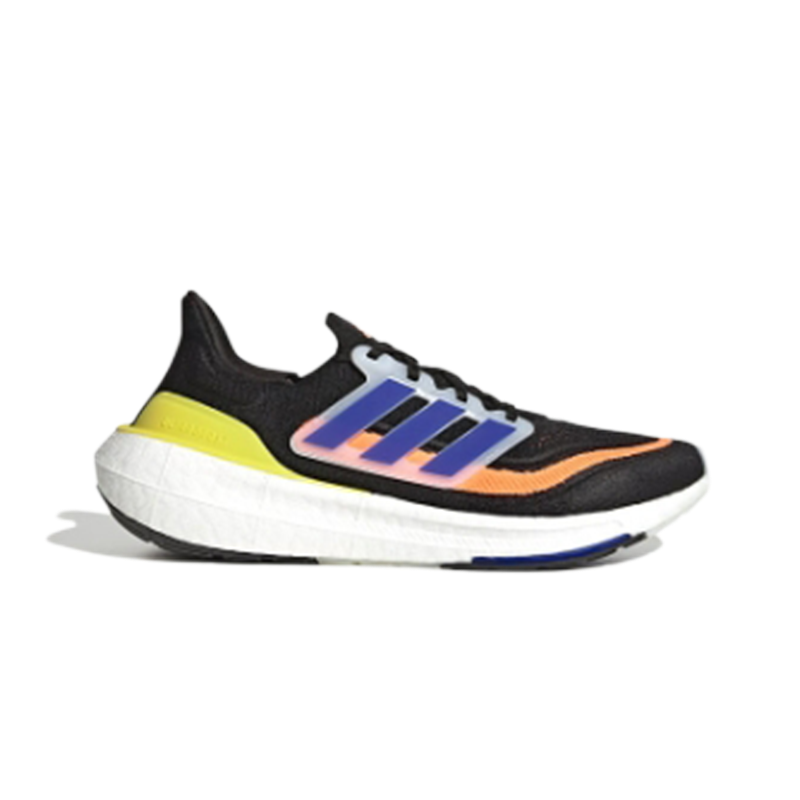 Adidas Ultraboost Light White Lime Green Running Shoes - 25