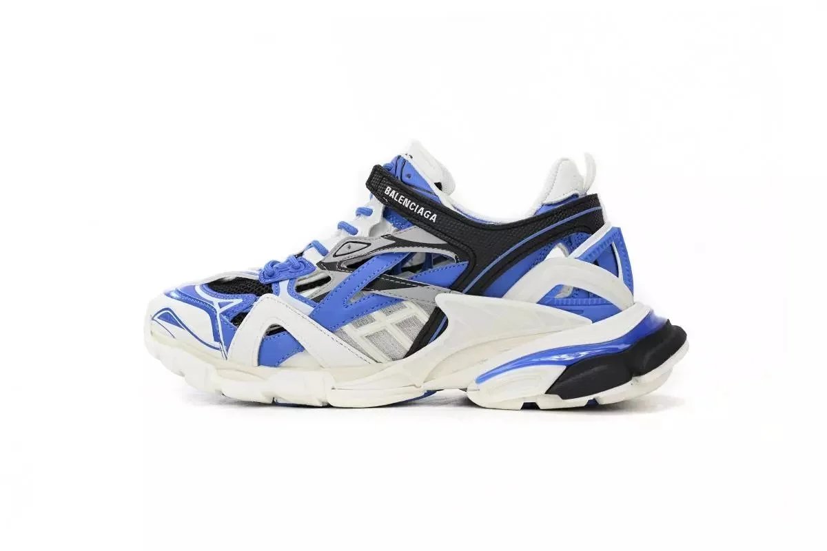 Balenciaga Track 2 Blue White Black Sneakers