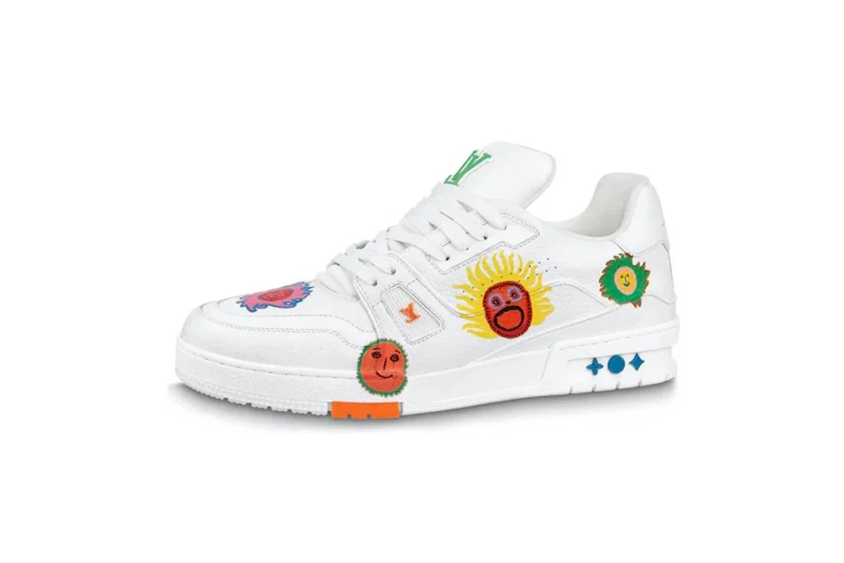 Louis Vuitton Archlight x Takashi Murakami White Multicolor Sneakers