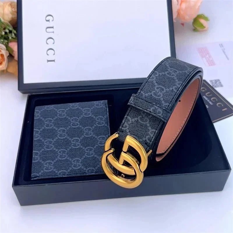 Hermès Constance Wallet and H Buckle Belt Set Black Leather Accessories - 7