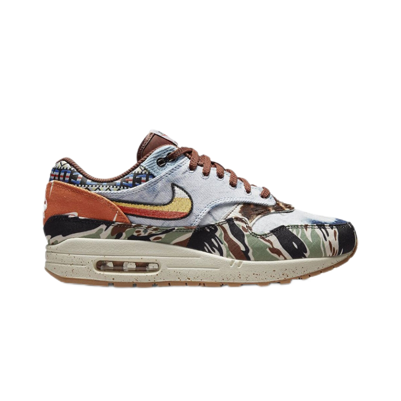 Nike Air Max 1 Wave Blue White Sneakers - 8