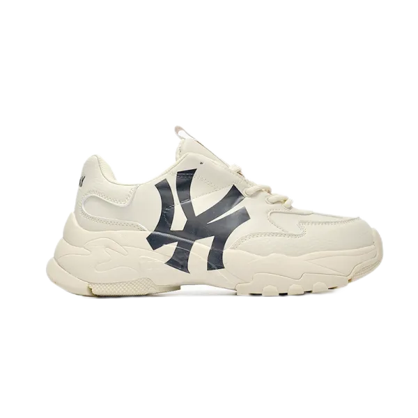 Ralph Lauren x MLB New York Yankees Chunky Sneakers Beige - 1