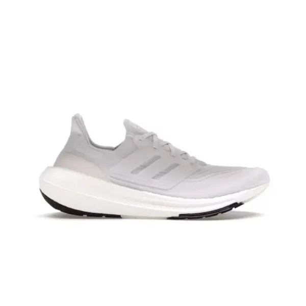 Adidas Ultraboost 22 Gray White Running Shoes - 1