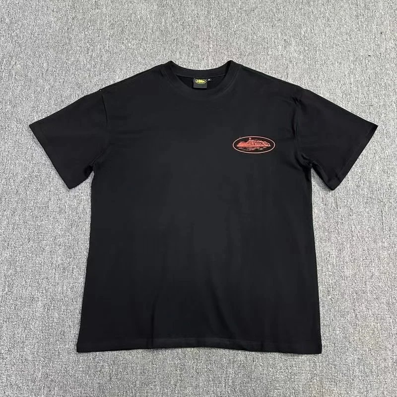 Design Oval Logo White T-Shirt - 3