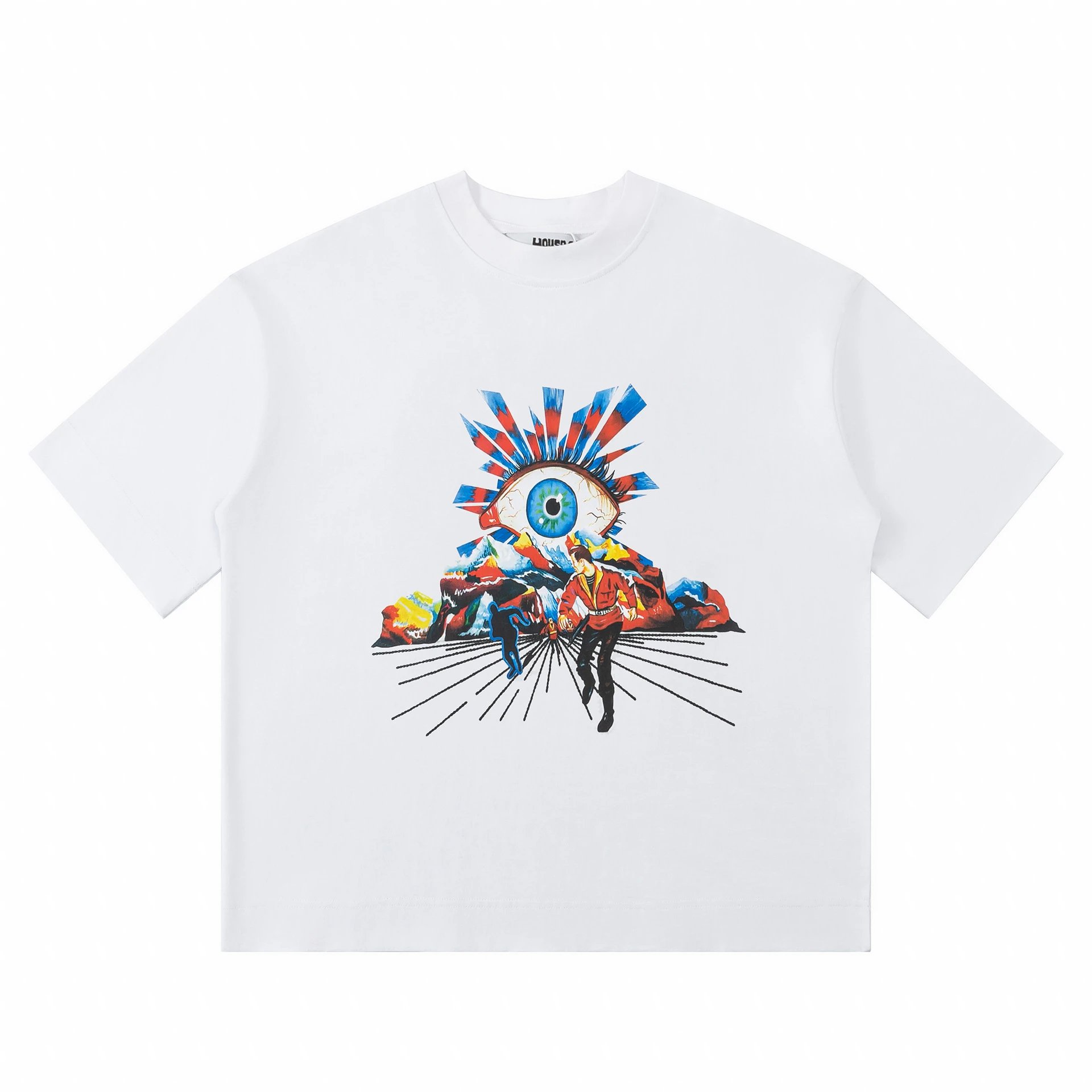 HOLZER Psychedelic Bloom White T-Shirt - 18