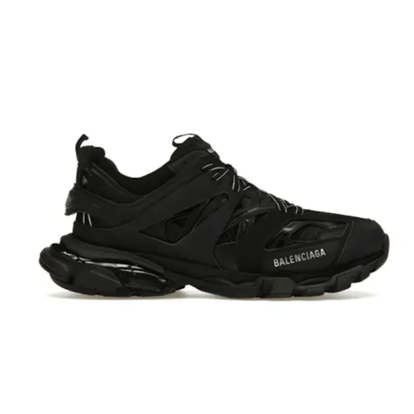 Balenciaga Track 2 Black Chunky Sneakers - 2