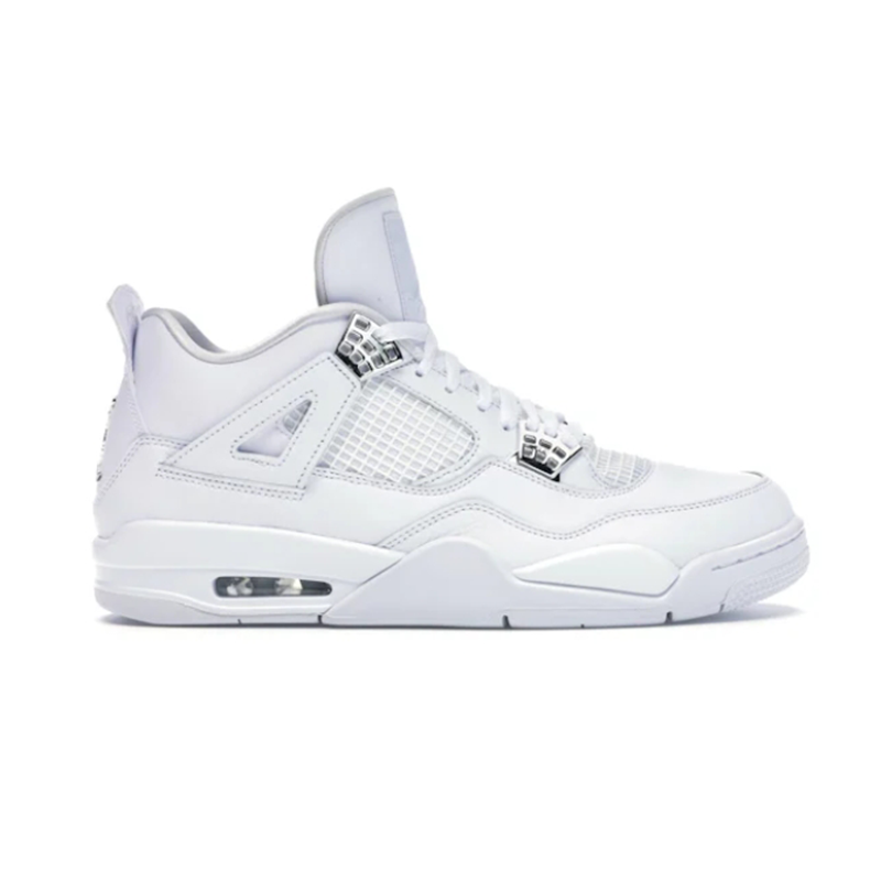 Air Jordan 4 Retro White Cement Sneakers - 2