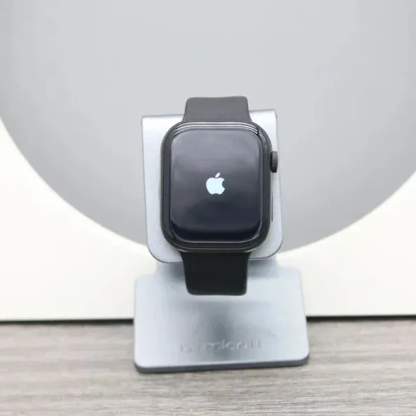 Apple Watch Ultra 2 Black, Orange, and Beige Sport Bands Smartwatches - 3
