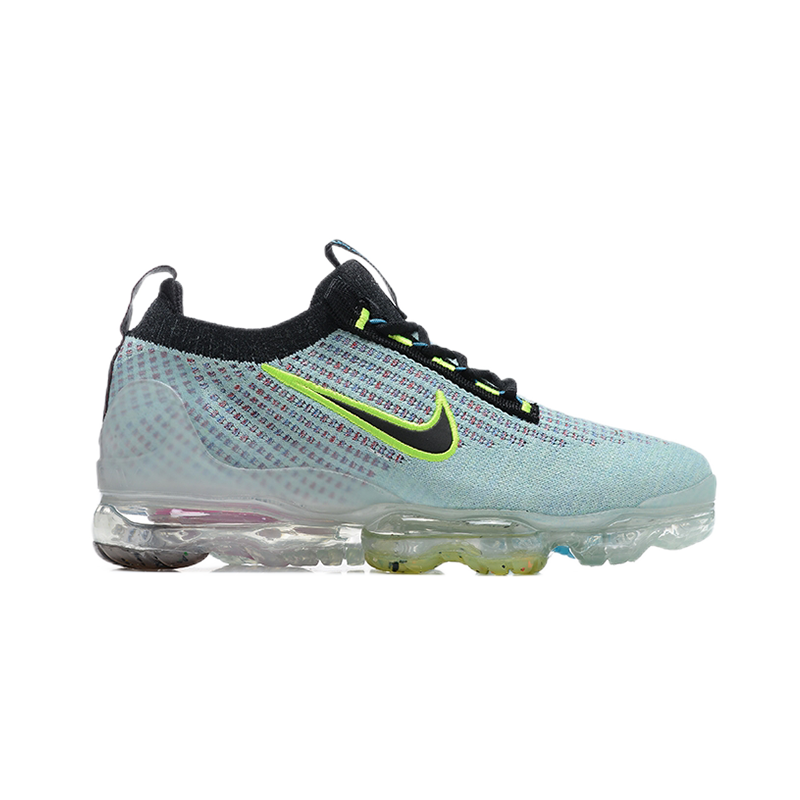 Nike Air VaporMax 2021 Light Blue Volt Sneakers - 1