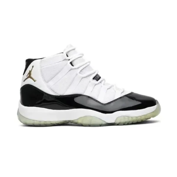 Air Jordan 11 Retro Concord White/Black/Gold Sneakers - 1