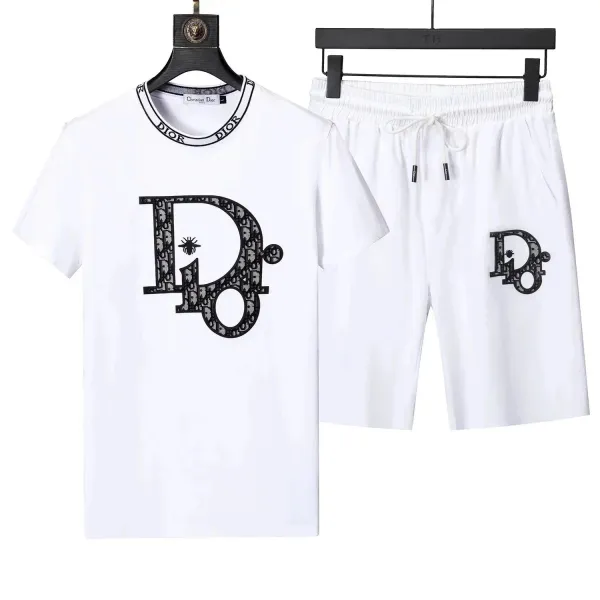 Design Floral Print Short-Sleeve Shirt and Shorts Set Blue Multicolor - 7