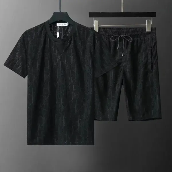 Design Floral Print Short-Sleeve Shirt and Shorts Set Blue Multicolor - 6