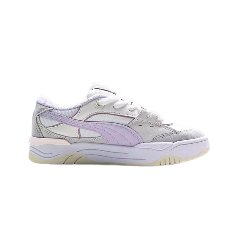 Puma R78 Low Lavender White Sneakers - 5