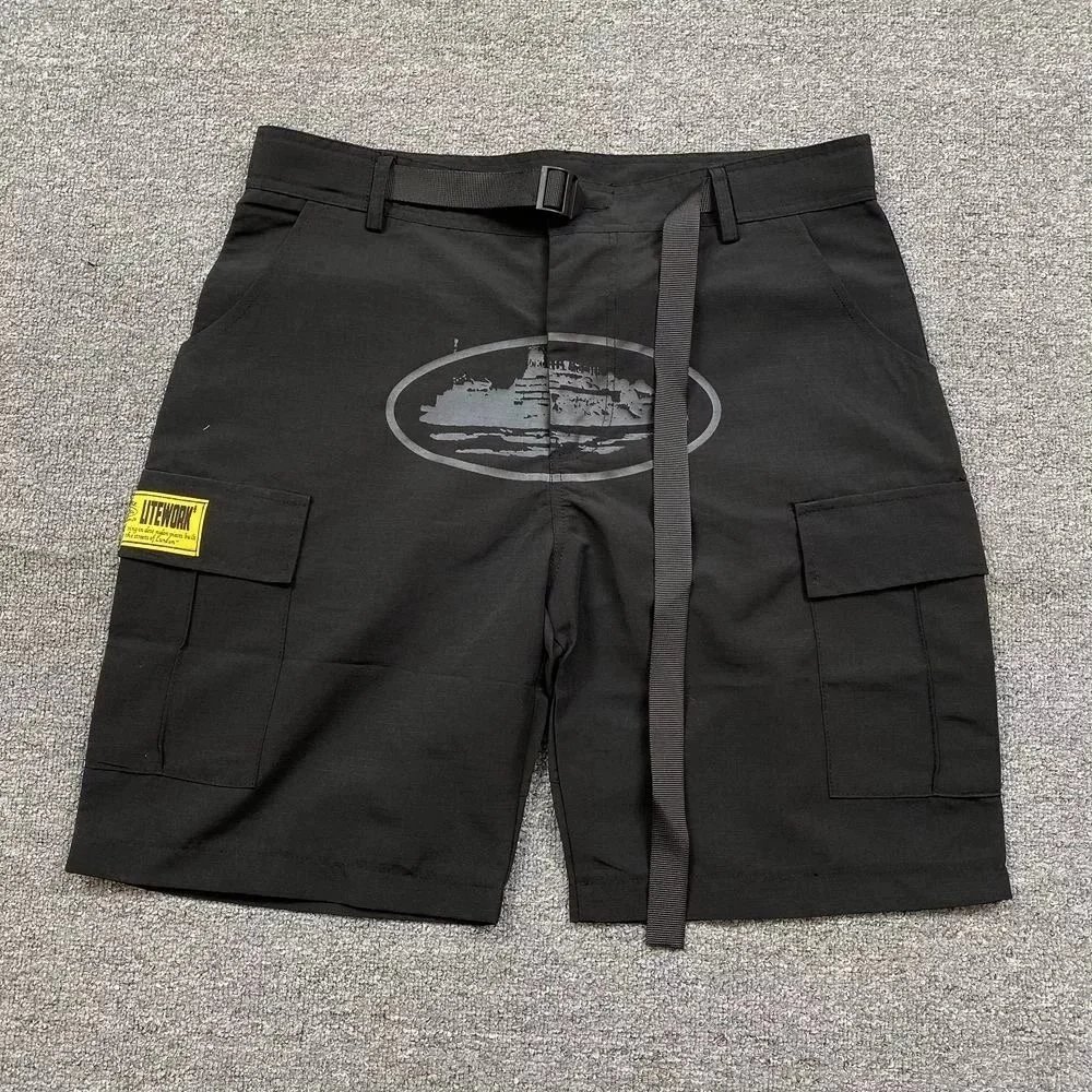 LITWORK Cargo Shorts Black