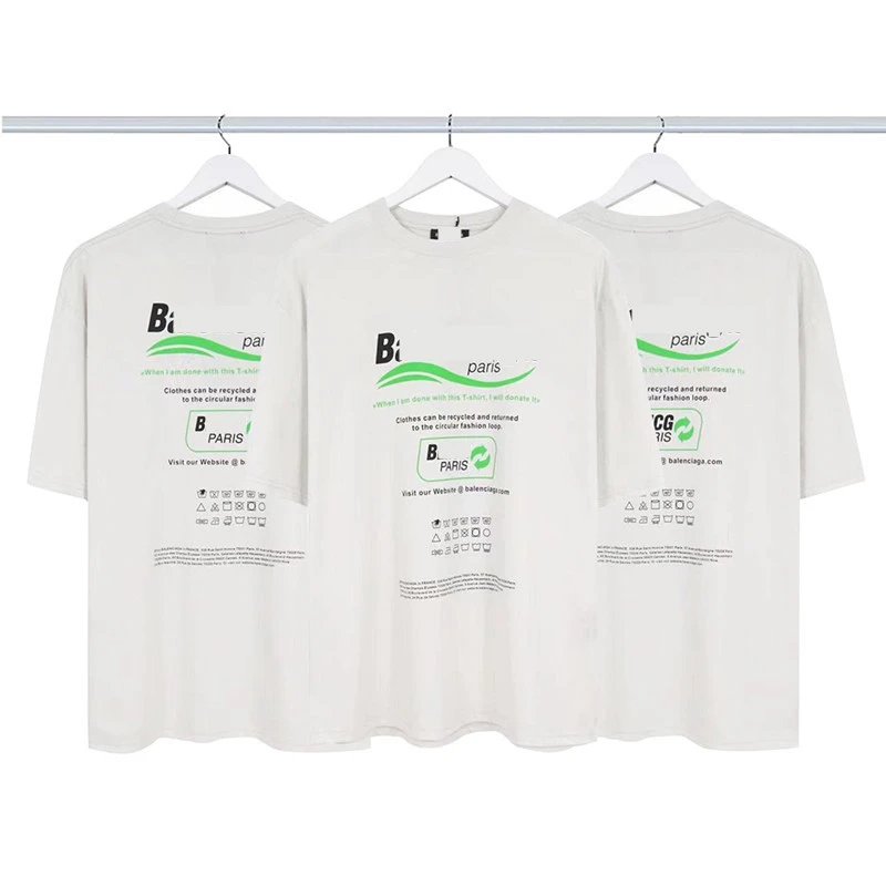 Balenciaga Recycled T-Shirt White T-Shirts - 1
