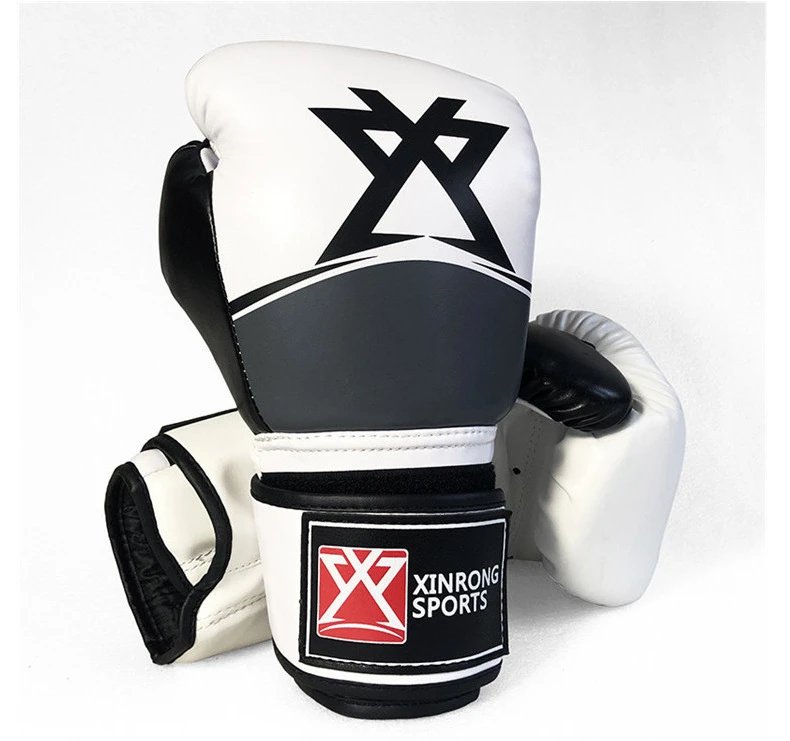 Xinrong Sports Boxing Gloves White/Black