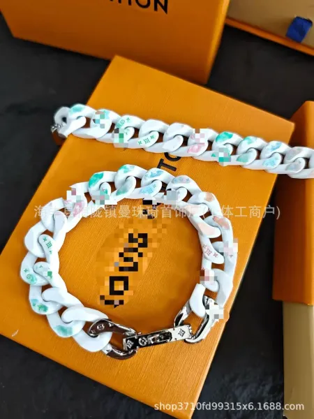 Silver Curb Chain Bracelet with Crystal Accents Bracelets - 24