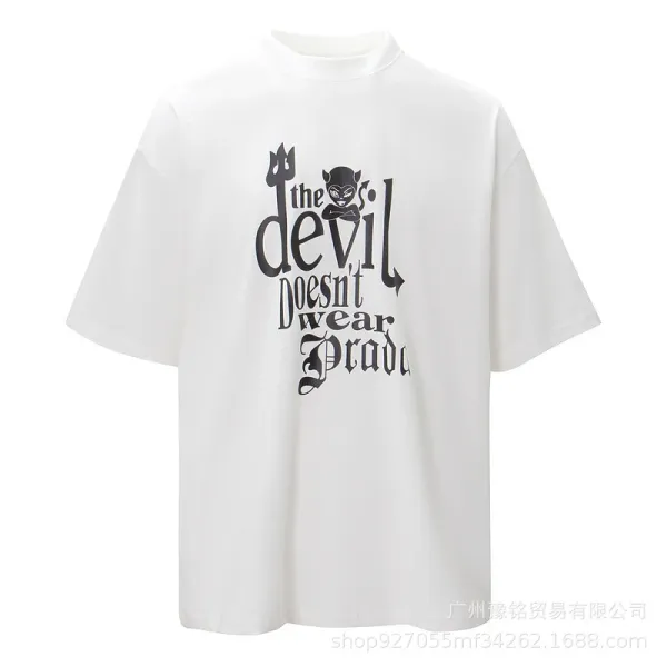Imposter London The Devil Doesn't Wear Prada White T-Shirt - 1
