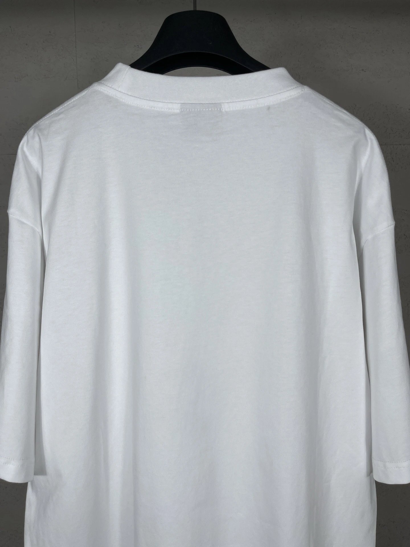 Balenciaga City Angels Print Oversized T-Shirt White Beige - 9