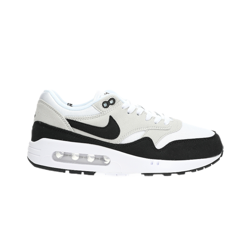 Nike Air Max 1 White Black Sneakers - 1