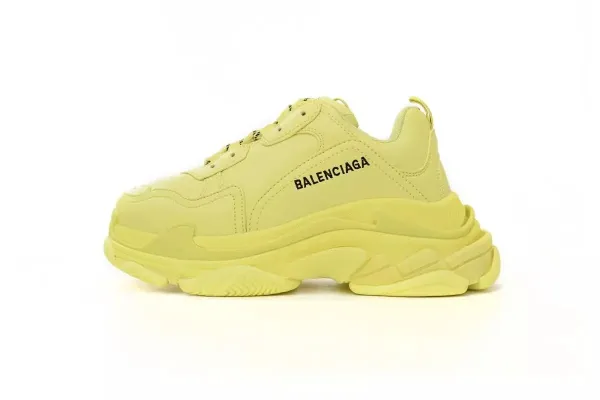 Balenciaga Triple S Yellow Sneakers - 1